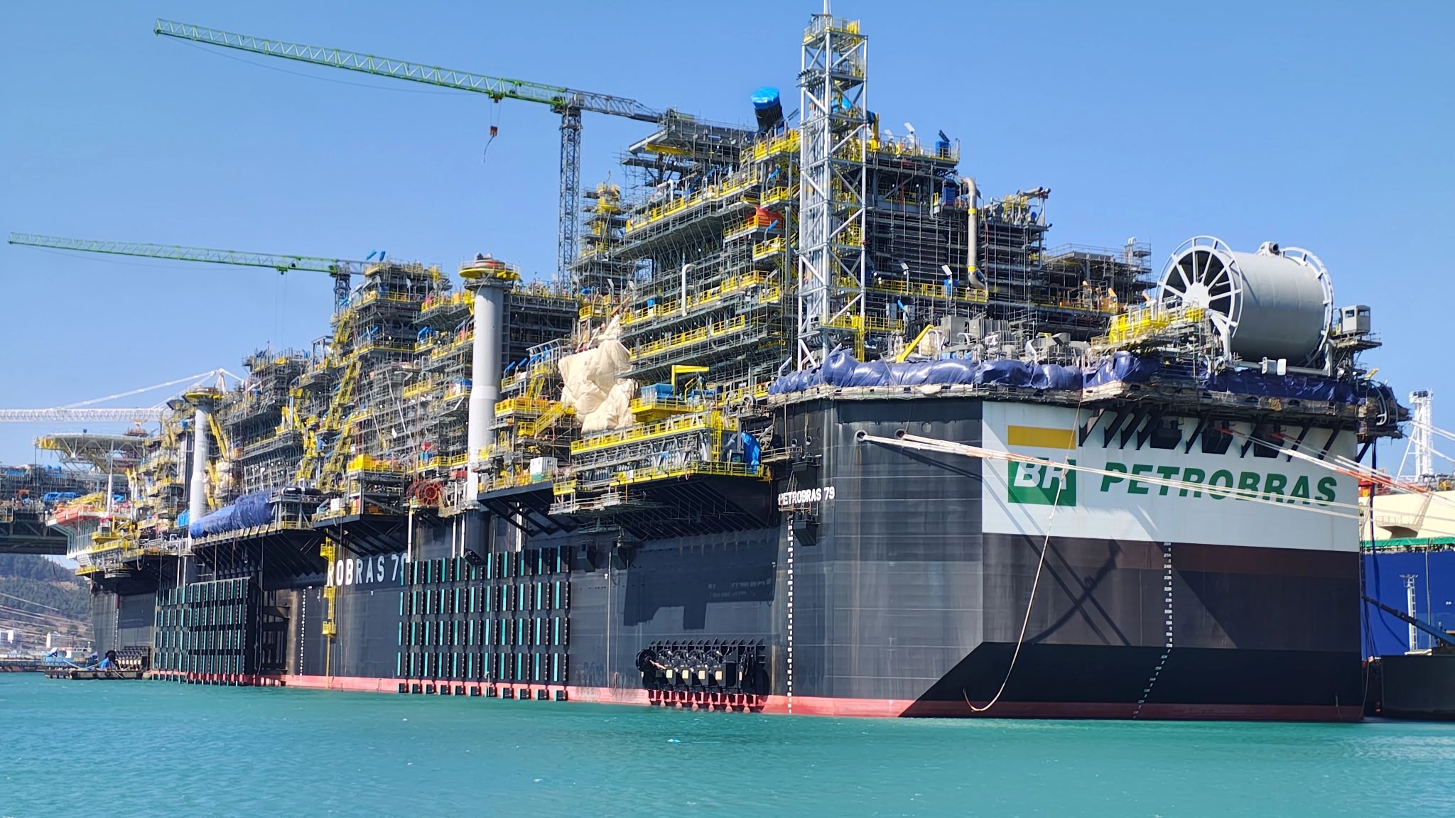 ANP clears Petrobras FPSO P-78 start-up at Búzios pre-salt field