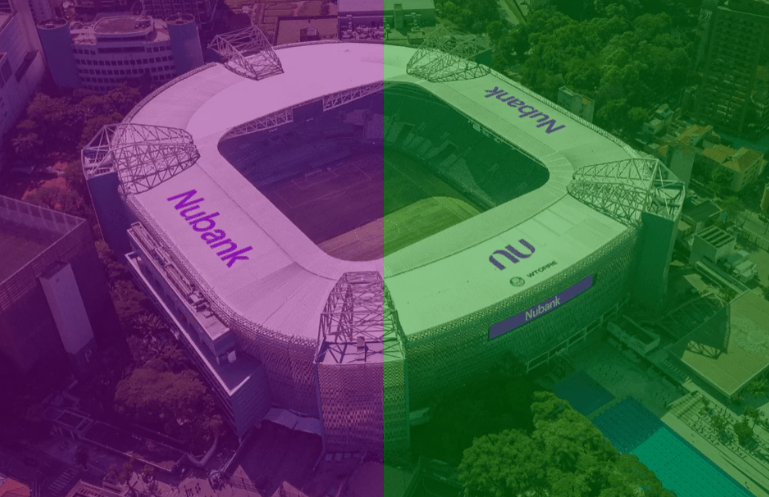 Nubank Positions Palmeiras Stadium as Marketing Engine